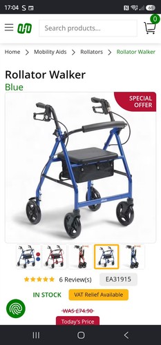 Drive rollator walker wheel - walker, 4