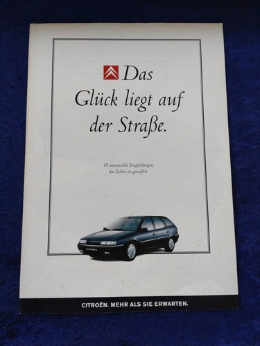 1995 citroen xantia - top, zx
