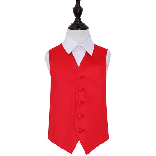 Red satin plain - solid, page