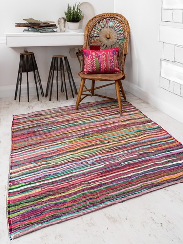 Rag rug rainbow - rainbow, multi