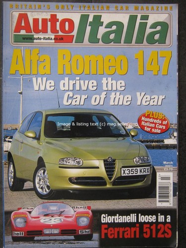 Auto italia march 2001 - auto,