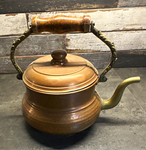 Italian copper kettle handmade - copper,