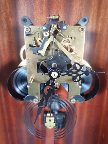 Vintage wall clock mechanism - vintage,