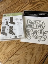 Hang Your Stocking photpolymer stamp set and dies from Stampin' Up!