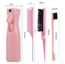 Pink Hair Styling Set: Teasing
