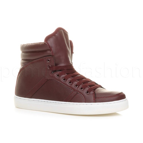 Mens casual flat lace hi - casual, up