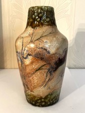 Cobridge Stoneware Lascaux Cave Drawing Vase [Second] (Moorcroft Associate Co.)