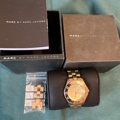Marc jacobs gold watch - marc,