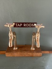 Refurbished Brass Bib Taps And