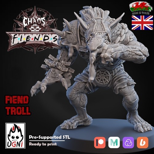 Fiend troll chaos fantasy - fiend,