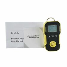 Portable H2 Gas Analyzer Monitor Hydrogen Detector with Adjustable Alarm level