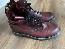 Dr Marten Size 10 Pascal 8 Eye Oxblood Boots 