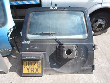 MITSUBISHI PAJERO SHOGUN 1ST GENERATION SWB 1988 REAR BACK DOOR BLACK