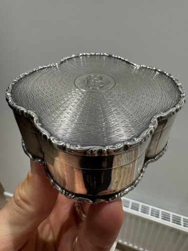Sterling silver box 124grams - sterling,