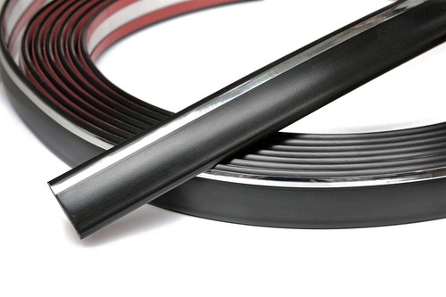 Trim 36mm wide black chrome - trim,
