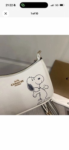 Coach peanuts snoopy woodstock - snoopy,