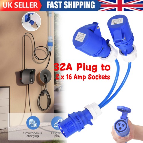 16a splitter cable 240v - cable,