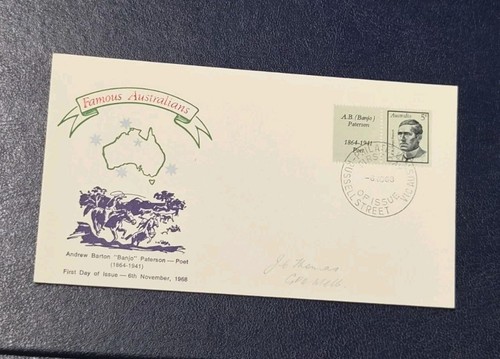 1968 november fdc famous - 1968,