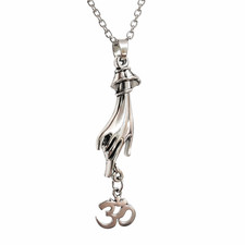 Buddha Hand Pendant Necklace