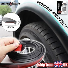 10'' Extra Wide Arches Fender Flares Arch Lip Protector Wheel Eyebrow Trim Strip