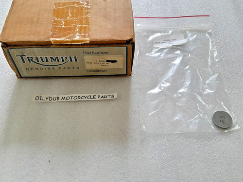 Triumph shim valve tappet - triumph,