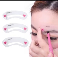 3pcs/set Eyebrow Stencils