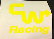 CW Racing BMX Decal sticker