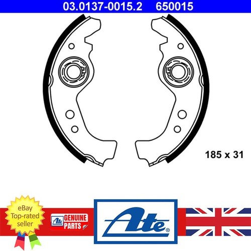 Brake shoe set - shoe, abarth