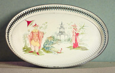 Vtg Carolyn Sheffield Oval