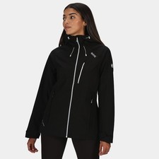Regatta Women's Birchdale Waterproof Jacket - Black/White