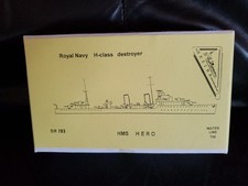 B-Resina HMS Hero H-Class