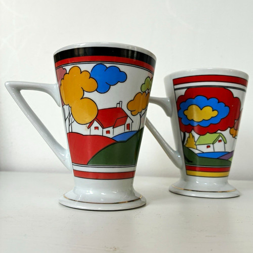 Pair wren giftware mugs - pair,