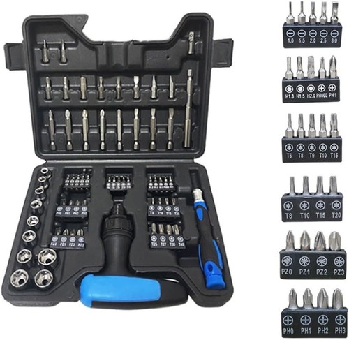 Piece screwdriver ratchet - 63,