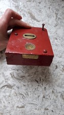 Old Vintage Metal Rim Lock