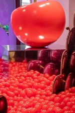 Red Ball pit balls - each