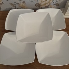 5 x Pausa Dinnerware White