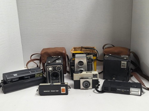 Vintage camera job lot halina - vintage,