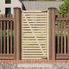 Garden wood gate - garden, outdoor