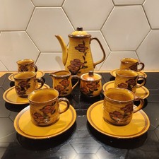 Coffee / Tea Set Stoneware x6