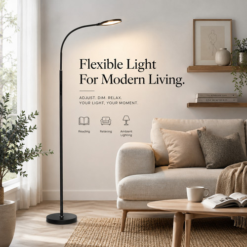 Led floor lamp - floor, standing