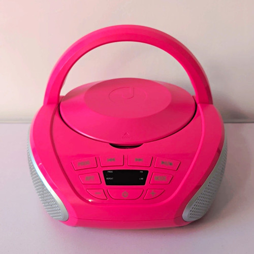 Pink portable player - pink, cd