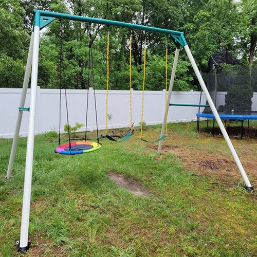 700lb metal swing set - swing, heavy
