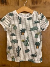 NEXT CACTUS SHORT SLEEVE T-SHIRT TOP AGE 5 years