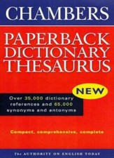 Chambers Paperback Dictionary
