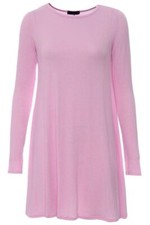 Womens Long Sleeve Swing Dress
