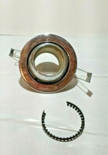 Chrome ceiling eyelet housing for down light swivel