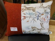 Harris tweed xmas hare - xmas,