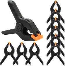 Spring Clamps DIY Woodworking Tools Plastic Nylon Clamps 9pcs 4inch