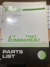 Norton 750 Commando parts book