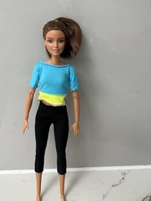 Rare Barbie Made to Move Blue